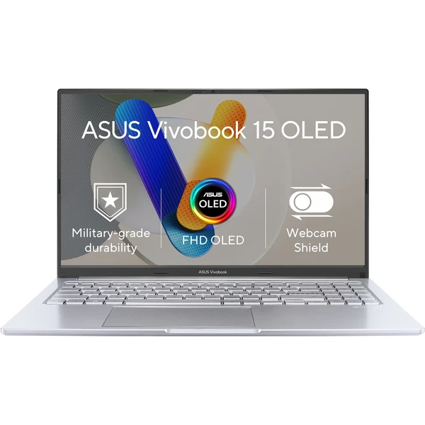 ASUS Vivobook 15 OLED (M1505YA-OLED389W) strieborný - Notebooky - Hlavný obrázok