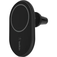 Belkin MagSafe Magnetic Wireless Car Charger (10W) držiak s nabíjaním čierny (bez adaptéra) - Držiaky