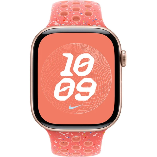 Apple Watch 49/46/45/44mm horúco oranžový športový remienok Nike M/L - Remienky - Obrázok KDR7000K01