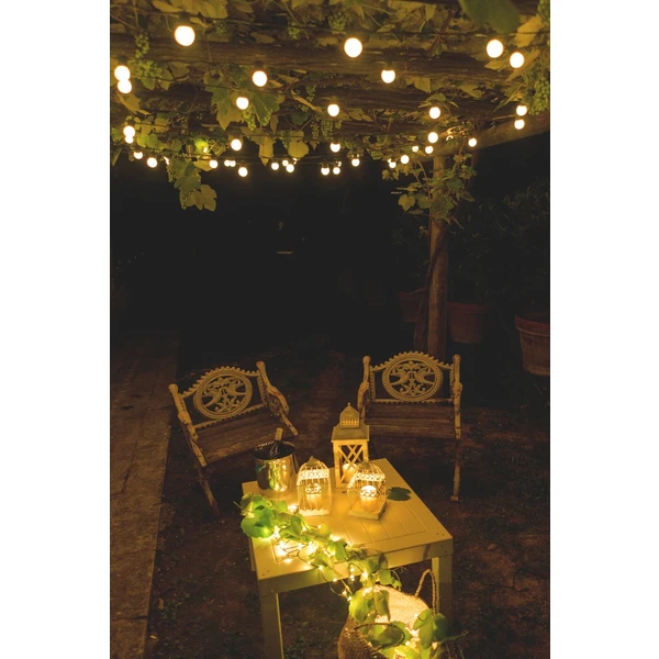 Twinkly Festoon Multi-Color 20 ks chytré žiarovky G45 10m - Svietidlá - Obrázok KDTD300301