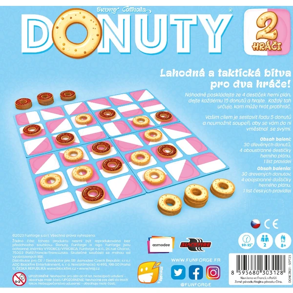 Donuty - Stolové hry - Obrázok KDY2000O01