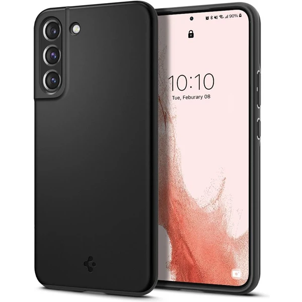 Spigen Thin Fit kryt Samsung Galaxy S22 čierny - Puzdra - Hlavný obrázok