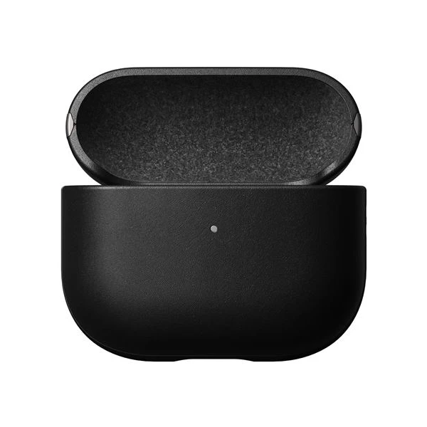 Nomad Modern Leather púzdro pre AirPods 3 čierne - Puzdra - Obrázok KEI0100501