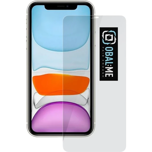 Obal:Me 2.5D tvrdené sklo Apple iPhone 11/XR číre - Ochranné fólie a sklo - Hlavný obrázok