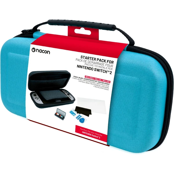 Nacon Starter Kit pre Switch 2 modrý - Puzdra - Hlavný obrázok