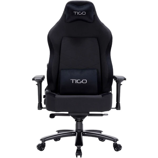 TIGO Warlord herná stolička čierna - Stoličky - Hlavný obrázok