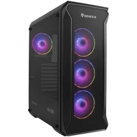 Genesis IRID 505 RGB čierna - Počítačové skrine
