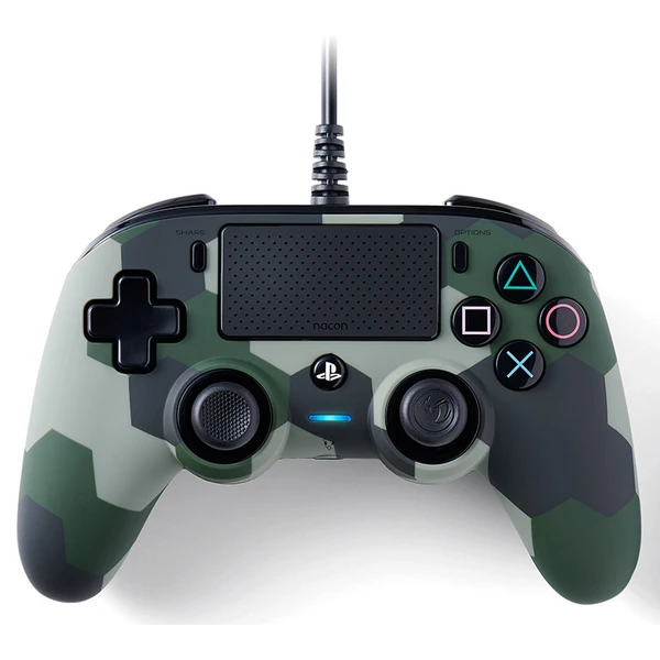 Nacon Gamepad Compact Controller Camo Green (PS4) - Herné ovládače - Obrázok KEOI100201