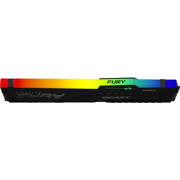 Kingston FURY Beast RGB DDR5 16GB 5200MT/s CL40 DIMM (1x16GB) XMP - Operačné pamäte - Obrázok KF7XF00101