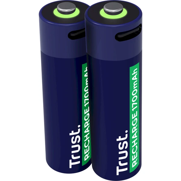 Trust USB-C dobíjacia batéria AA - 2ks - Batérie - Hlavný obrázok