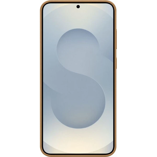 Samsung Kindsuit Case kryt z vegánskej kože Galaxy S25 zlatý - Puzdra - Obrázok KGCC000J01