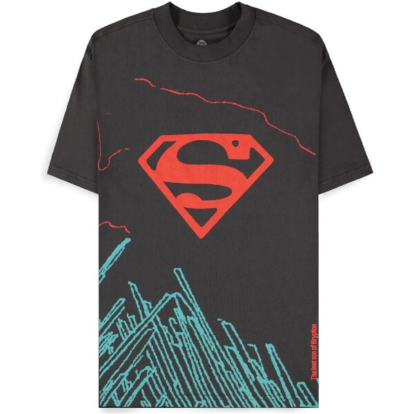 Tričko Superman - Dark Grey Son of Krypton 2XL
