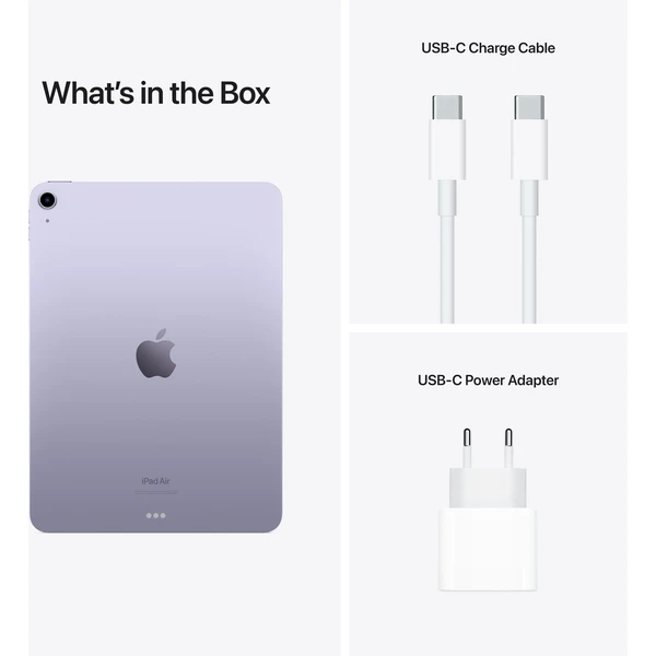 Apple iPad Air 256GB Wi-Fi fialový (2022) (Kategória A) - Tablety - Obrázok KGYX600301