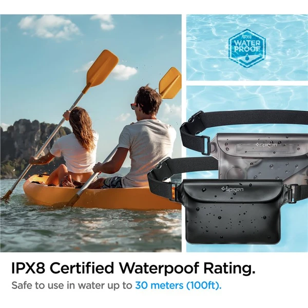 Spigen Aqua Shield WaterProof Waist Bag A620 1 Pack čierny - Puzdra - Obrázok KHA4000601