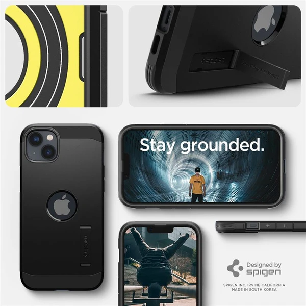 Spigen Tough Armor Mag kryt iPhone 14 čierny - Puzdra - Obrázok KI2H300401