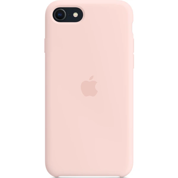 Apple silikónový kryt iPhone SE (2022/2020) kriedovo ružová - Puzdra - Obrázok KJC9100501