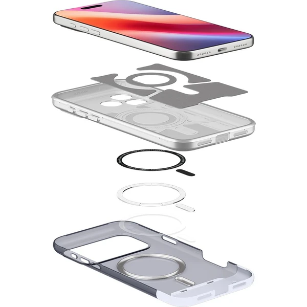 Spigen Classic C1 MagSafe kryt iPhone 17 Pro graphite - Puzdra - Obrázok KJMH000K01