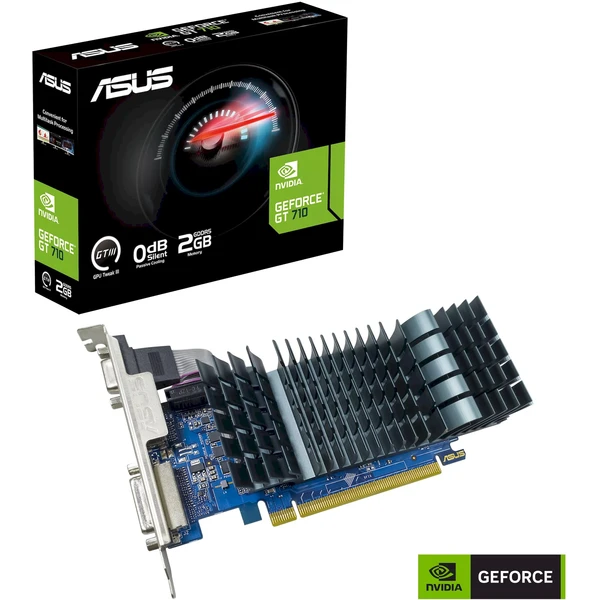 ASUS NVIDIA GeForce GT 710 2GB GDDR5 EVO - Grafické karty - Obrázok KKDI000K01