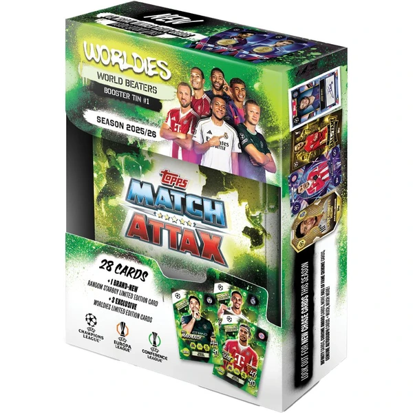 Futbalové karty Topps UCC Match Attax 2025/26 Booster Tin - Futbalové karty - Obrázok KKDJ000K01