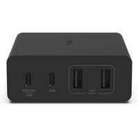 Belkin BoostCharge PRO 4portová GaN nabíjacia stanica (108W) s Power Delivery, čierna  - Nabíjačky