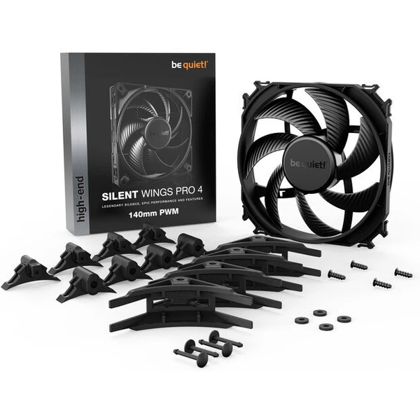 Be quiet! Silent Wings PRO 4 PWM 140mm - Ventilátory pre PC - Obrázok KKUG300401