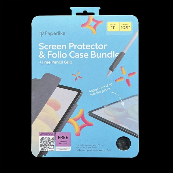 Paperlike Folio Bundle ochranná fólia na písanie a kreslenie + obal iPad Pro 11"/ iPad Air 11" - Ochranné fólie a sklo - Obrázok KL93000K01
