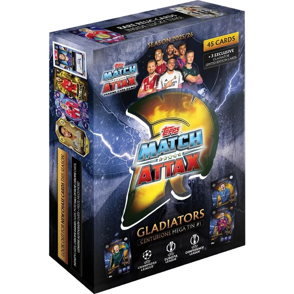 Futbalové karty Topps UCC Match Attax 2025/26 Mega Tin - Futbalové karty - Obrázok KLDJ000K01