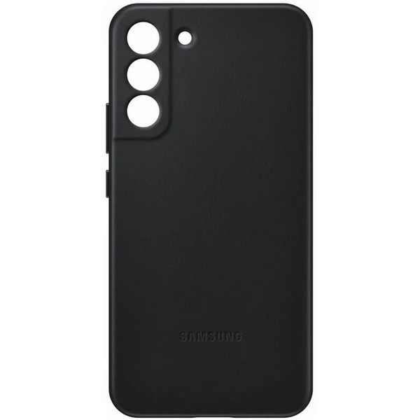 Samsung Leather cover Galaxy S22+ čierny (EF-VS906LBEGWW) - Puzdra - Obrázok KLNB300401