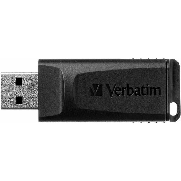 Verbatim USB Flash Disk Store 'n' Go Slider 64GB čierna - Flashdisky - Obrázok KLPX000401