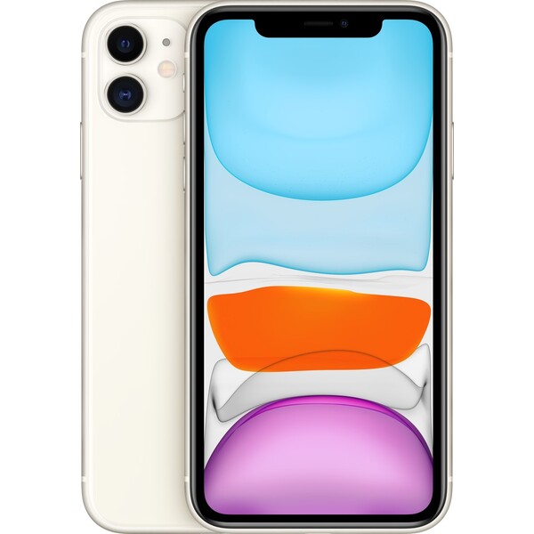 Popis obrázku: Apple iPhone 11 64GB biely