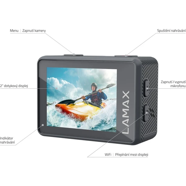 LAMAX X9.2 akčná kamera - Kamery - Obrázok KMPG100501