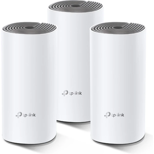 TP-Link Deco E4 mesh systém 3ks biely - Mesh systémy - Hlavný obrázok