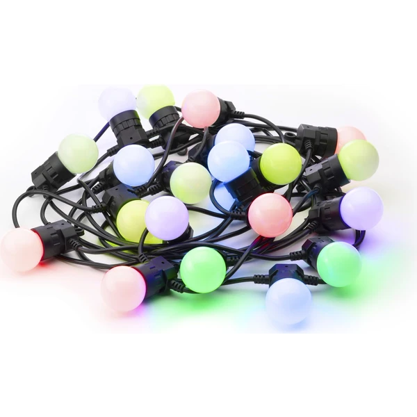 Twinkly Festoon Multi-Color 20 ks chytré žiarovky G45 10m - Svietidlá - Obrázok KN2J000401