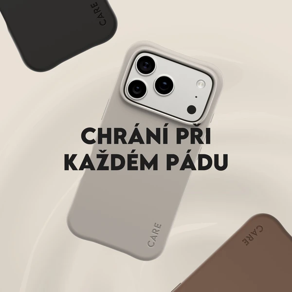 PanzerGlass® CARE Samba kryt s MagSafe Apple iPhone 17 Pro Vanilla - Puzdra - Obrázok KNDH000K01