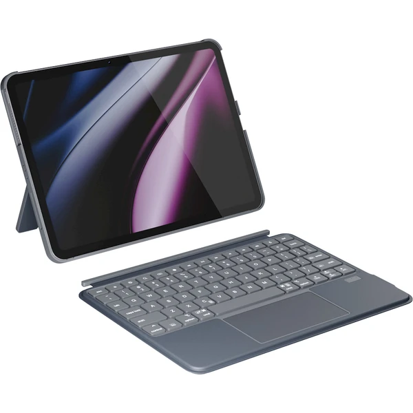 Epico UltraBoard podsvietená klávesnica s puzdrom pre Apple iPad 10,9"/11" CZ šedá - Puzdra s klávesnicou - Obrázok KNHJ000K01