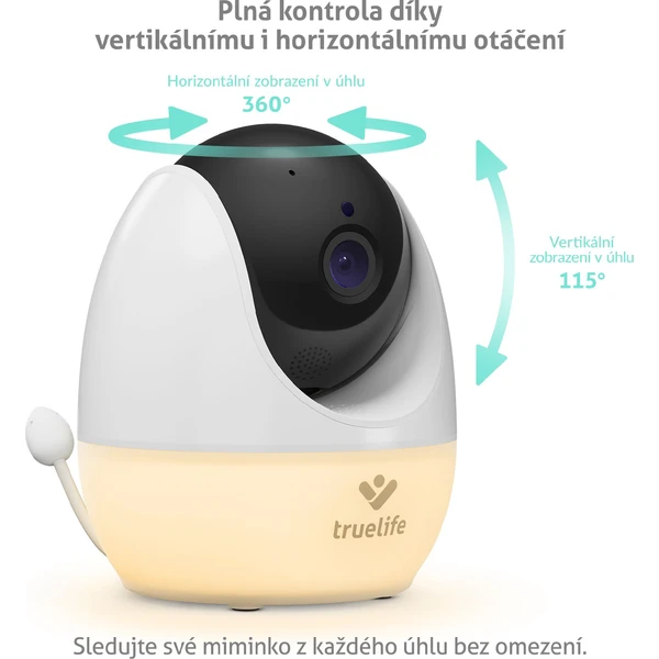 TrueLife NannyCam R4 Pro detská pestúnka - Kamery - Obrázok KNUL000K01