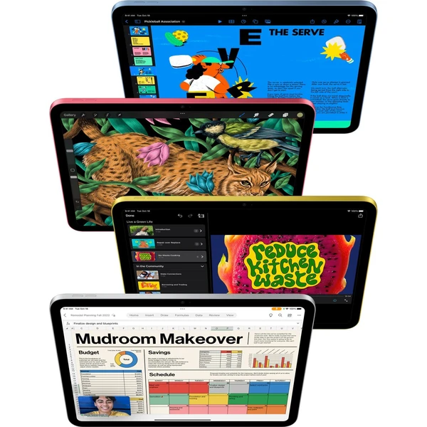 Apple iPad 10,9" 64GB Wi-Fi + Cellular modrý (Kategória C) - Tablety - Obrázok KO0I300401