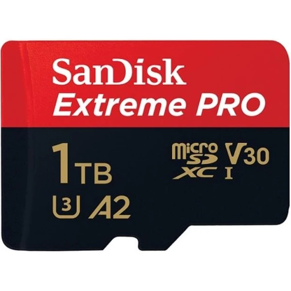 SanDisk Extreme PRO microSDXC 1TB + SD adaptér - Pamäťové karty - Obrázok KO4T000501