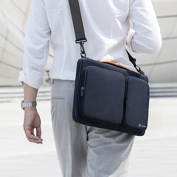 tomtoc Messenger 16" MacBook Pro 2019 tmavomodrá - Tašky - Obrázok KOKK200401