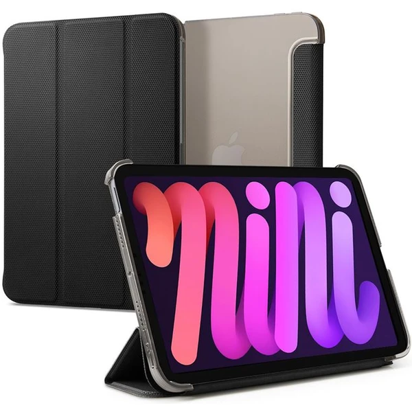 Spigen Liquid Air Folio kryt Apple iPad mini (2021)/iPad mini 7 (2024) čierny - Puzdra - Hlavný obrázok