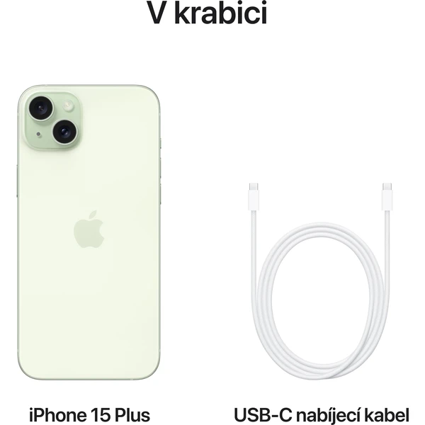 Apple iPhone 15 Plus 256GB zelený (Kategória B) - Mobilné telefóny - Obrázok KP39000601