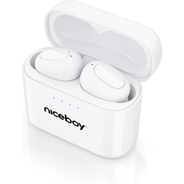 Niceboy HIVE Podsie 4 bezdrôtové slúchadlá biela - Slúchadlá - Obrázok KPUE000L01