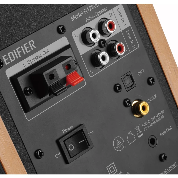 EDIFIER 2.0 R1280DBS reproduktory hnedé - Reproduktory - Obrázok KPXG300401