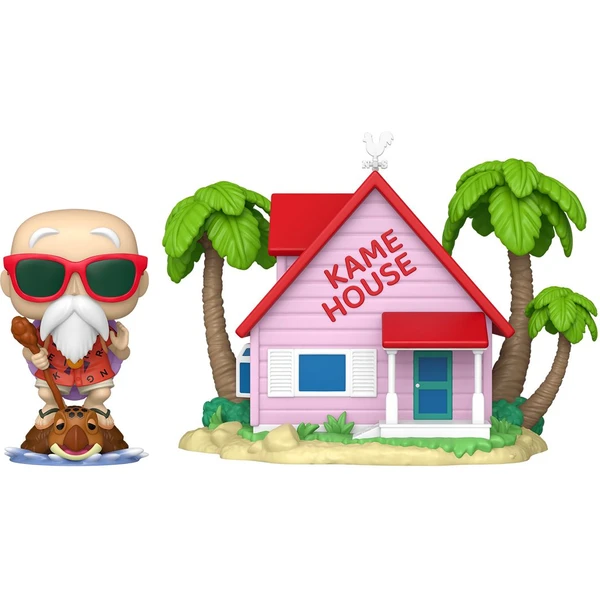 Funko POP! #46 Town: Dragon Ball - Kame House w/Master Roshi - Funko POP! - Obrázok KQ2F000K01