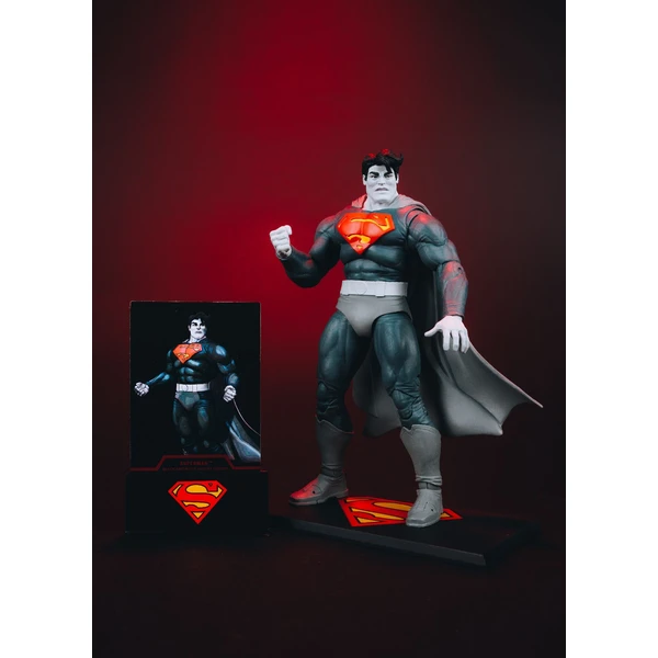 Akčná figúrka McFarlane Toys DC Multiverse - Superman (Dark Knight Returns) (B&W Accent) (Gold Labe - Figúrky - Obrázok KQ3G000K01