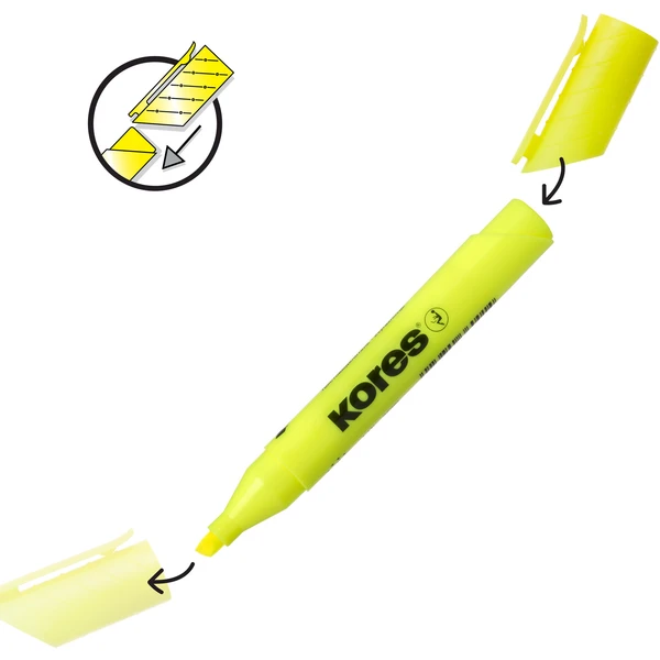 Kores HIGH LINER PLUS popisovače set 4 farieb - Popisovače - Obrázok KQ7H000K01