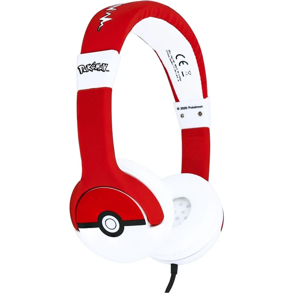 OTL detské náhlavné slúchadlá s motívom Pokémon červené - Slúchadlá - Obrázok KQHB300401