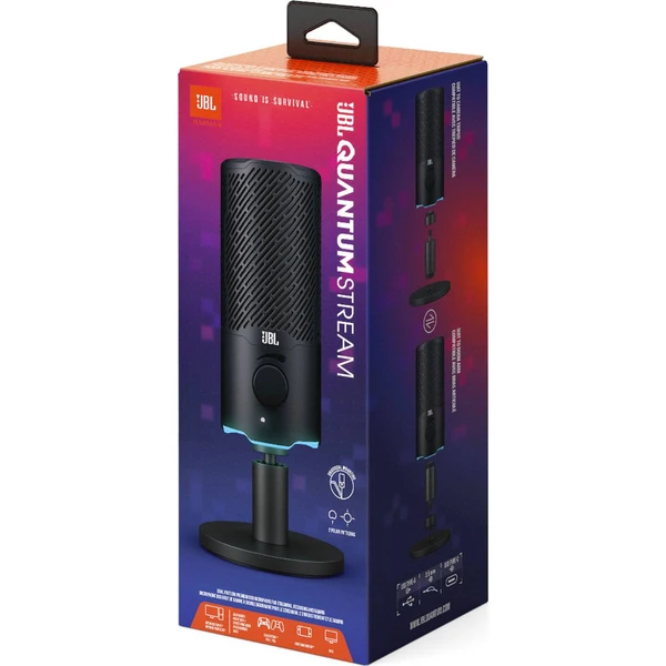 JBL Quantum STREAM - Mikrofóny - Obrázok KQX2000701