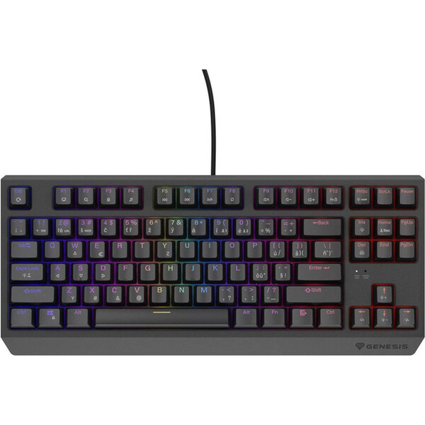 GENESIS THOR 230 TKL mechanická herná klávesnica čierna