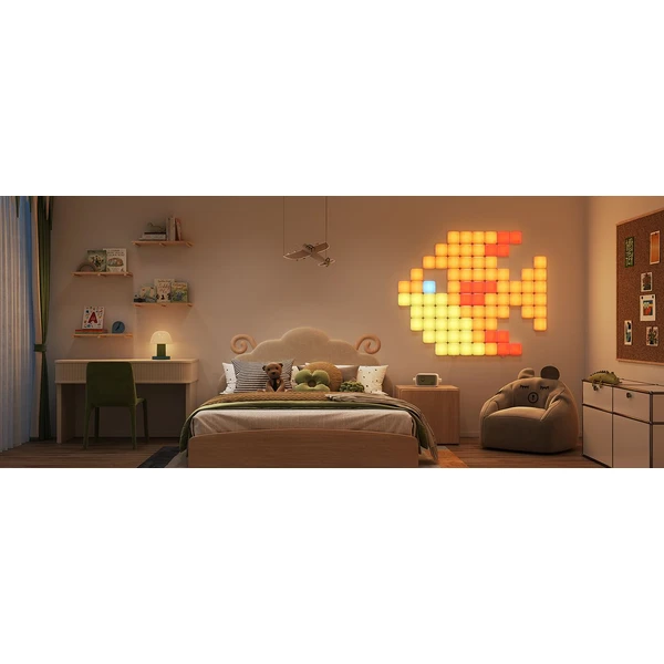 Govee Smart mini RGBIC panely - 10ks - Inteligentné osvetlenie - Obrázok KRKK000K01